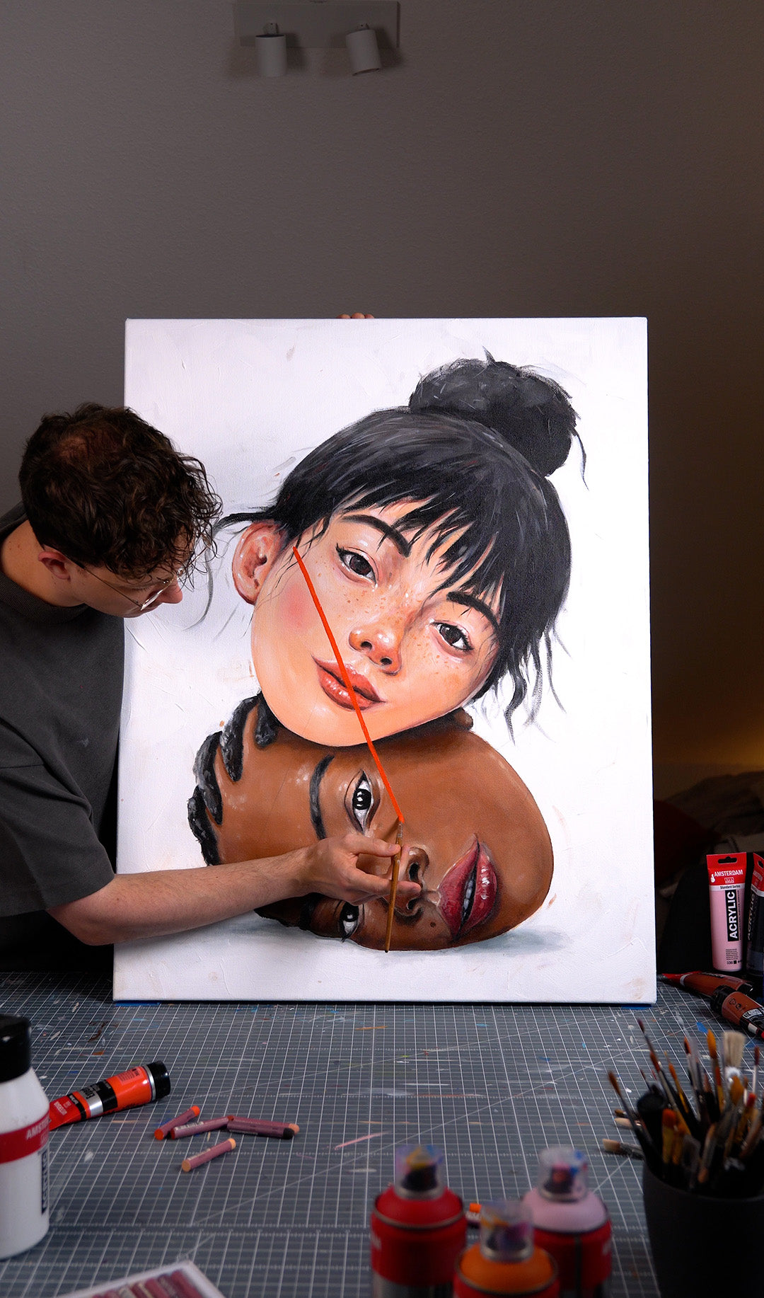 Emily & Rose (74 x 94 cm)
