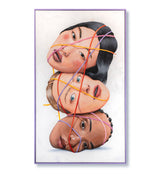 Sarah, Linda & Zoe (110x80cm)